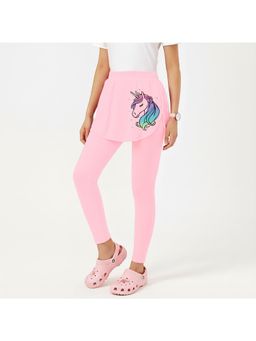 Plan B - Pink Pink Cotton Skeggings
