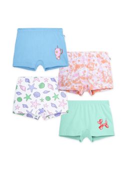 Plan B - Multi-Color Cotton Boxers for Girls (Pack of 4)