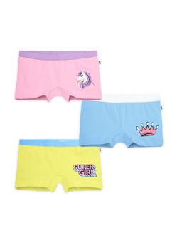 Plan B - Multi-Color Cotton Trunks for Girls (Pack of 3)