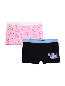Plan B - Multi-Color Cotton Trunks for Girls (Pack of 2)