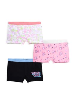 Plan B - Multi-Color Cotton Trunks for Girls (Pack of 3)