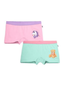 Plan B - Multi-Color Cotton Trunks for Girls (Pack of 2)