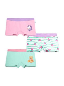 Plan B - Multi-Color Cotton Trunks for Girls (Pack of 3)