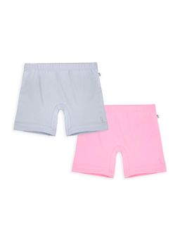 Plan B - Multi-Color Cotton Inner Shorts for Girls (Pack of 2)