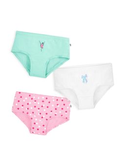 Plan B - Multi-Color Cotton Briefs for Girls (Pack of 3)
