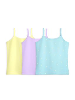 Plan B - Multi-Color Inner Camisoles for Girls (Pack of 3)