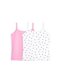 Plan B - Multi-Color Inner Camisoles for Girls (Pack of 2)
