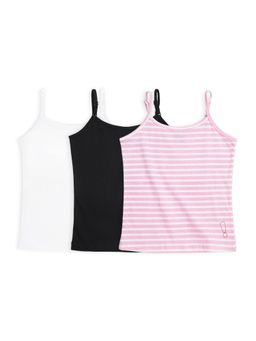 Plan B - Multi-Color Inner Camisoles for Girls (Pack of 3)