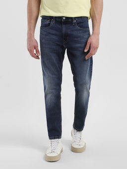 Levi's - Men's 512 Navy Blue Tapered Fit Jeans