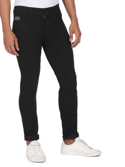 U.S. Polo Assn. Denim Co. - Men Black Regallo Skinny Fit Clean Look Jeans