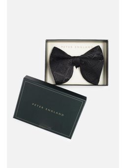 Peter England - Men Black Embroidered Tie Bow