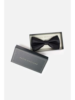 Peter England - Men Black Solid Tie Bow