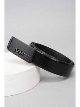 Van Heusen - Men Black Textured Belt