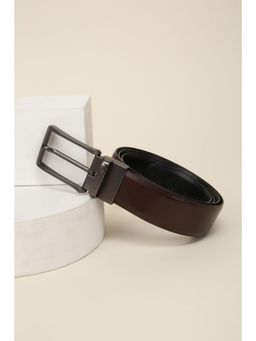 Van Heusen - Men Brown Textured Belt