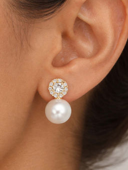 Blysk Jewels - Pearl Earrings for Women