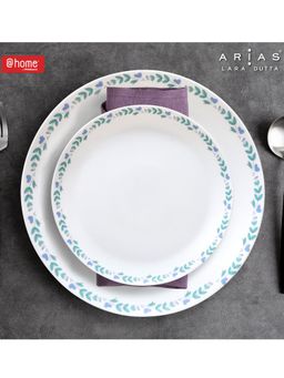 At Home by Nilkamal - Arias Moon Morning Glory Dinner Set - 14 Pieces