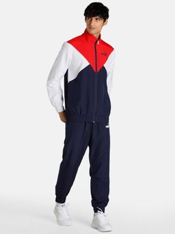 Puma - Woven Men Blue Track Suit