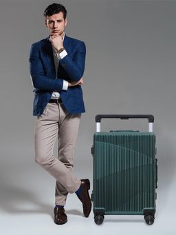 The Clownfish - Aeroglide Series Trolley Bag 41L - Metallic Bottle Green