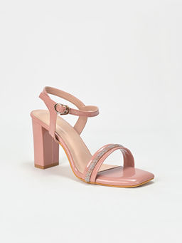 SCENTRA - Emilia Enchant Peach Block Heels