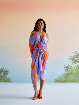 EchoStudio - Blue Echo Sundown Dress