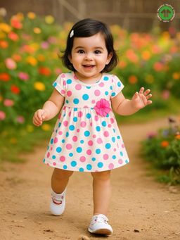 Kidbea - Girls Cotton Printed Dress