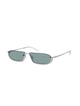 ARMANI EXCHANGE - Mens UV Protected Blue Lens Irregular Sunglasses - 0AX2058S60209C58 (58)