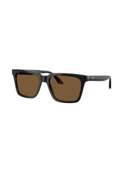 EMPORIO ARMANI - Mens UV Protected Brown Lens Square Sunglasses - 0EA426063137355 (55)