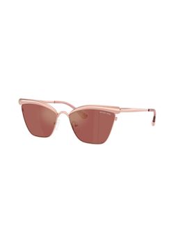 Michael Kors - Womens UV Protected Pink Lens Cat Eye Sunglasses - 0MK11741108E456 (56)