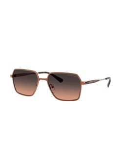 Michael Kors - Mens Gradient Orange Lens Aviator Sunglasses - 0MK117619000L57 (57)