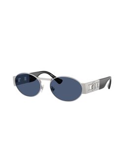VERSACE - Mens UV Protected Blue Lens Oval Sunglasses - 0VE226410008056 (56)
