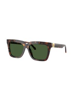 VERSACE - Womens UV Protected Green Lens Square Sunglasses - 0VE4498108/7155 (55)