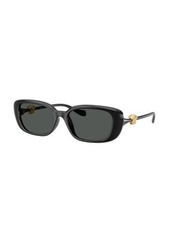 VERSACE - Womens UV Protected Grey Lens Rectangle Sunglasses - 0VE4504DGB1/8756 (56)
