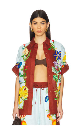 Alemais - Dahlia Floral Top