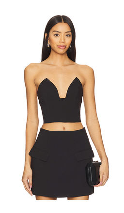 Bardot - Delphi Strapless Crop Top