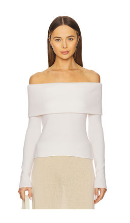 Enza Costa - Off Shoulder Sweater