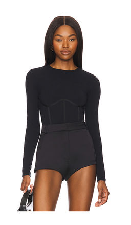 fleur du mal - Organic Cotton Long Sleeve T-shirt Bodysuit