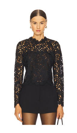 Generation Love - Minda Guipure Lace Top