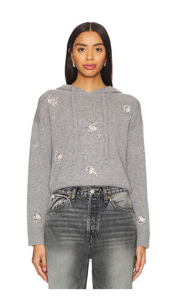 SIMKHAI - Karmen Embellished Hooded Top
