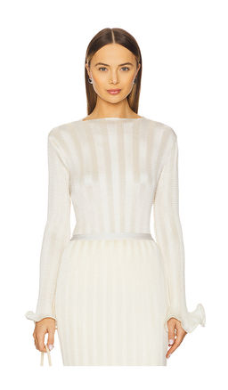 SIMKHAI - Carys Mock Neck Top