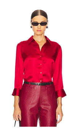 L'AGENCE - Dani 3/4 Sleeve Blouse