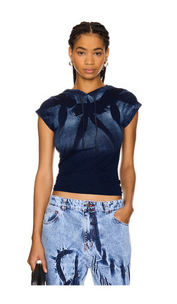 Masha Popova - Hooded Bow T-shirt