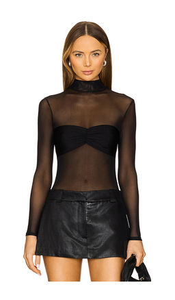 Ser.O.Ya - X Revolve Stassie Bandeau Mesh Bodysuit