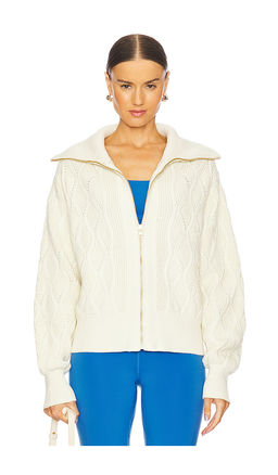 Varley - Lando Full Zip Knit Sweater