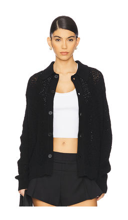 WAO - Open Knit Long Sleeve Shirt