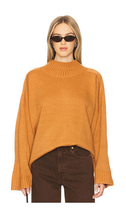 Weworewhat - Oversized Funnel Neck Sweater