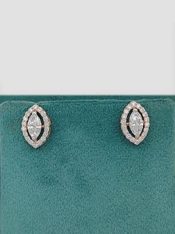 Maiora Diamonds - 1 Carat 14K White Stud Earrings