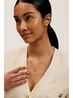Ted Baker - White Flora Pearl Flower Pendant Necklace