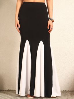 Tandul - Women Stunning Black and White Skirt