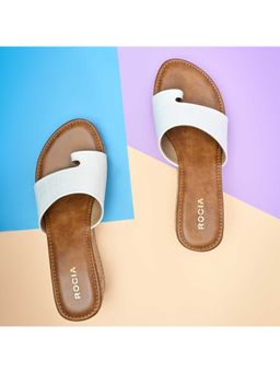 ROCIA - White Women Solid Casual Wedges