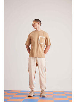 Muvazo - Clay Colorblock Co-Ord (Set of 2)